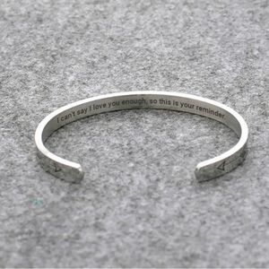 I Can’t Say I Love You Enough bracelet